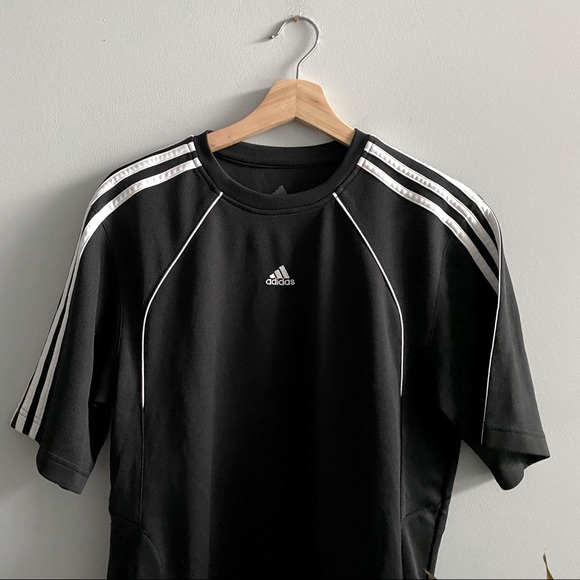 Black Adidas Mesh T-Shirt - Picture 3 of 3
